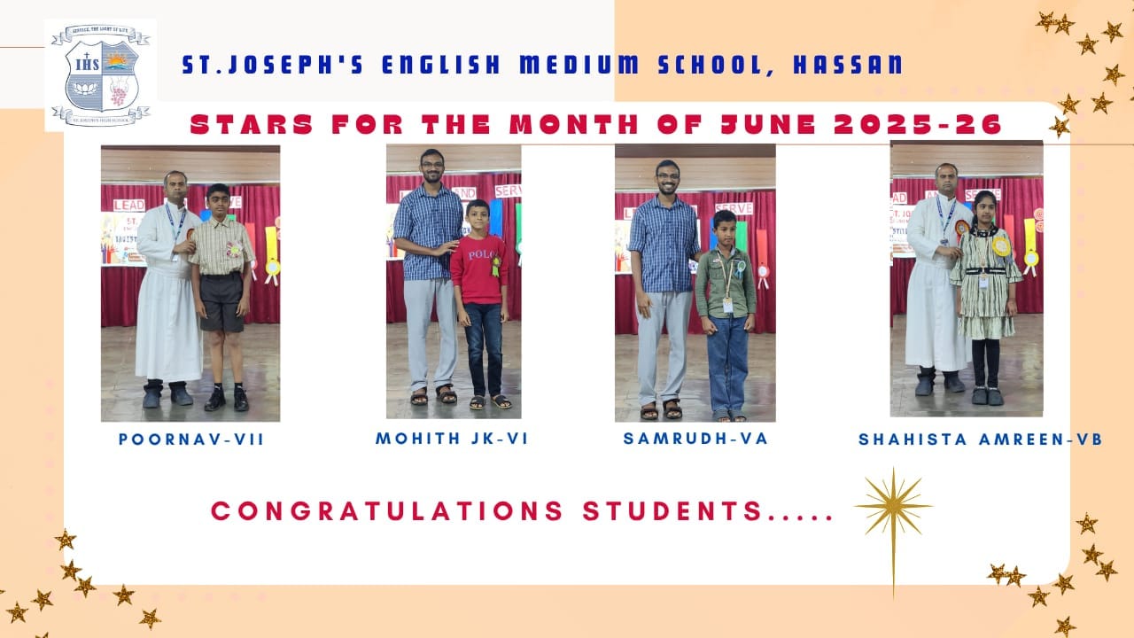 Stars of the Month - June